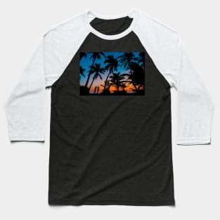 Summer Nights In The Beach Baseball T-Shirt